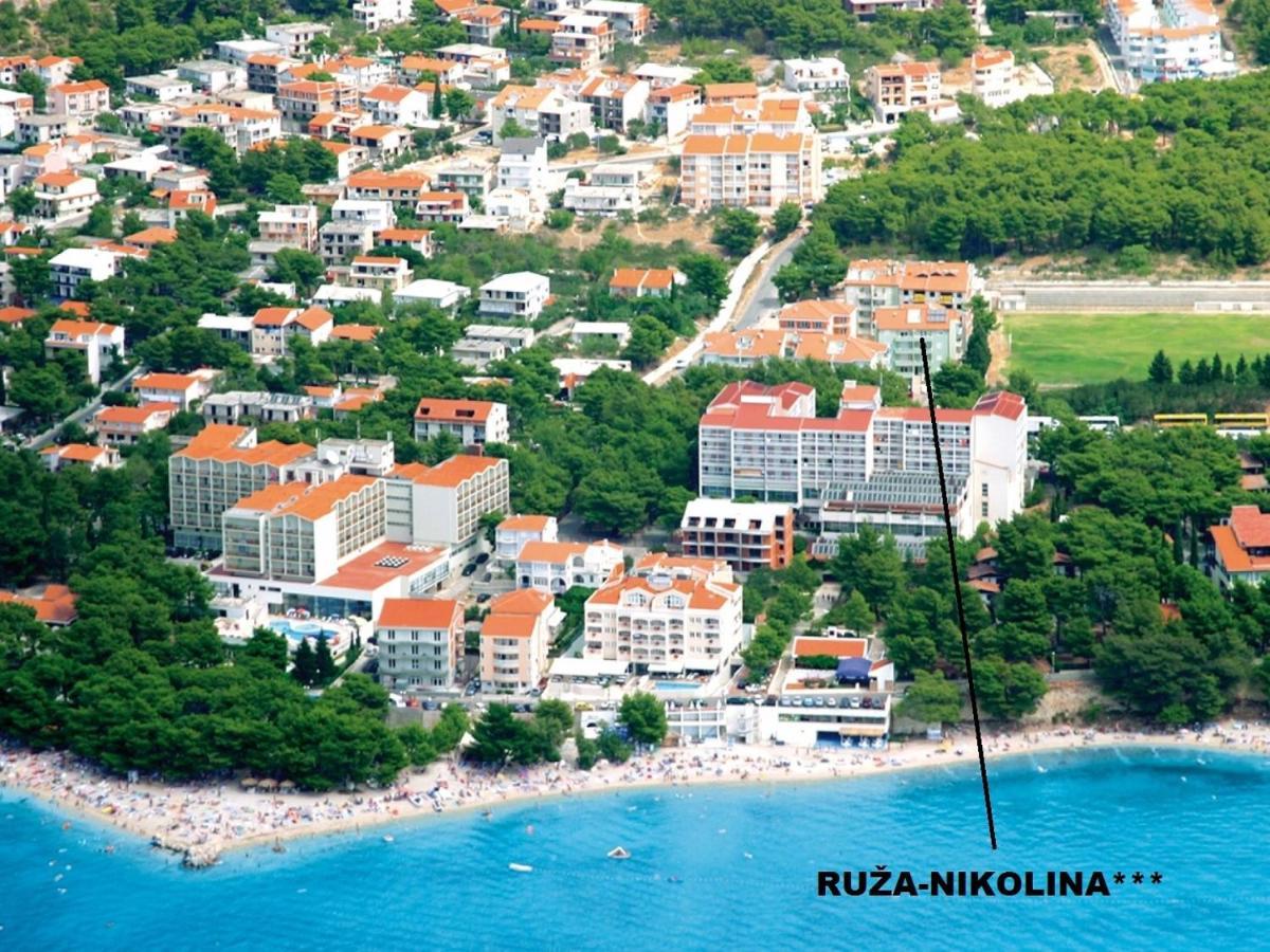 Ruza&Nikolina "1" Apartmani - Baška Voda Εξωτερικό φωτογραφία