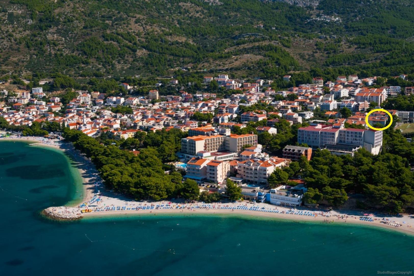 Ruza&Nikolina "1" Apartmani - Baška Voda Εξωτερικό φωτογραφία