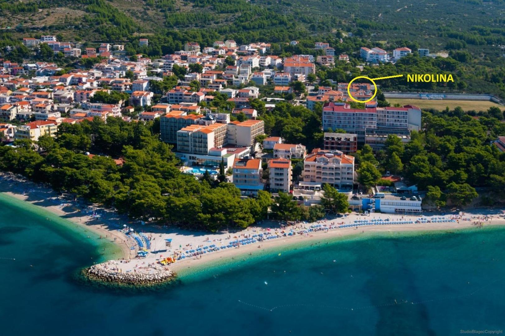 Ruza&Nikolina "1" Apartmani - Baška Voda Εξωτερικό φωτογραφία